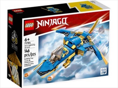 LEGO - NINJAGO Jet-fulmine di Jay - EVOLUTION - 71784-Multicolore