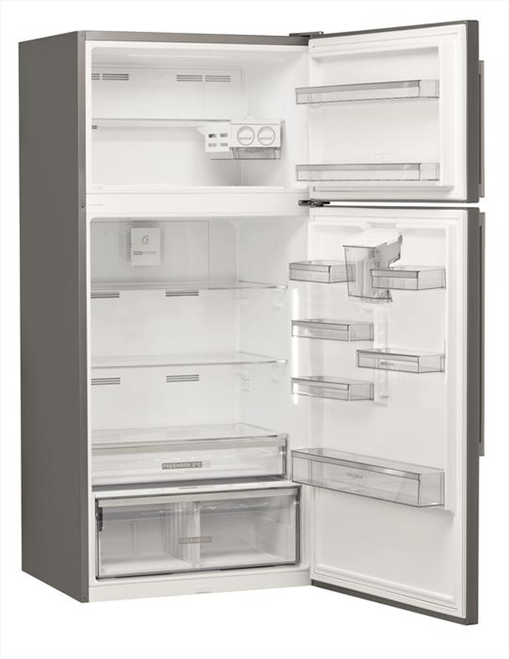"WHIRLPOOL - Frigorifero 2 porte W84TE 72 X Classe E"