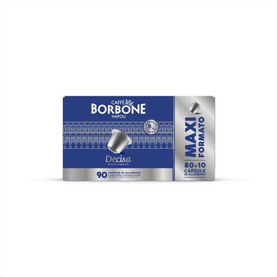 CAFFE BORBONE - NESPRESSO ALLUMINIO DECISA 80+10 PZ