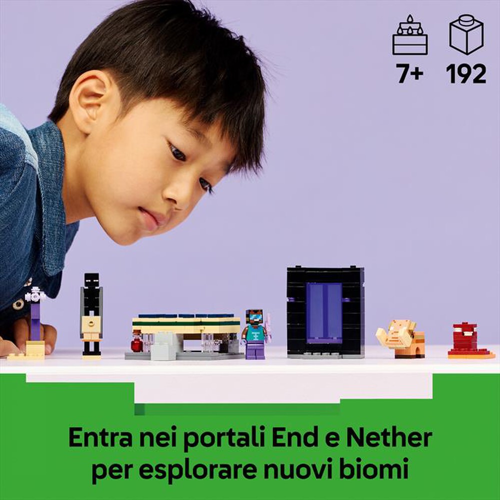 Immagine del prodotto LEGO - MINECRAFT Viaggio nel Portale del Nether - 21584