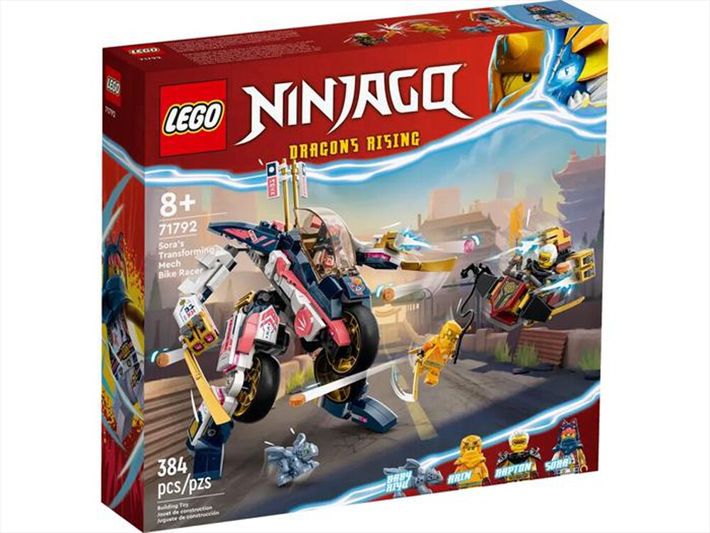"LEGO - NINJAGO Moto-mech Transformer di Sora - 71792"