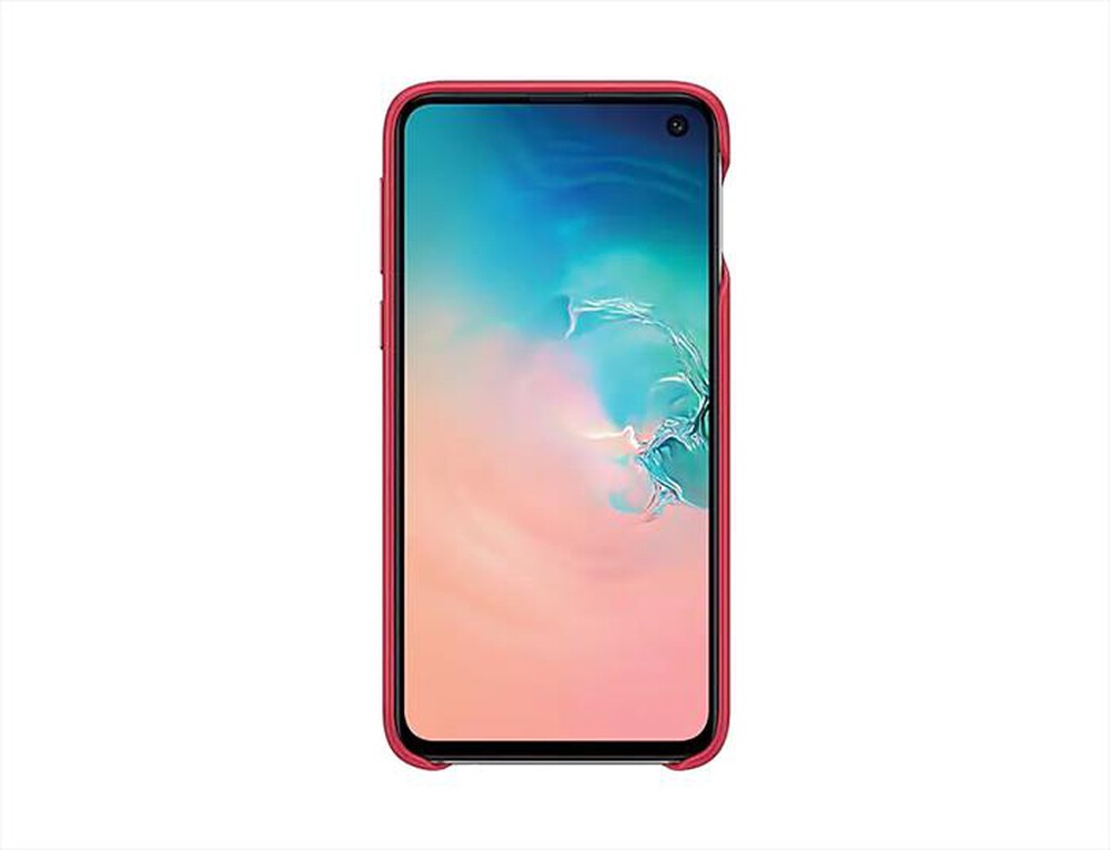 "SAMSUNG - LEATHER COVER GALAXY S10 E-ROSSO"