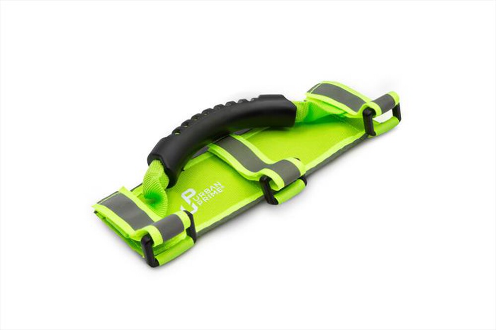 "URBAN PRIME - CARRY-HANDLE FOR E-SCOOTER LIME + REFLECTIVE BAND-Lime"