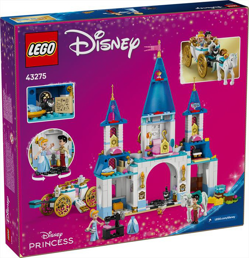 Immagine del prodotto LEGO - DISNEY Castello e carrozza di Cenerentola 43275