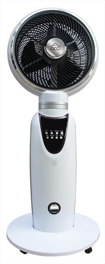 DCG ELTRONIC - Ventilatore a piantana VE1855TT-BIANCO/NERO