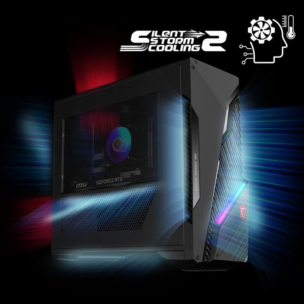 Immagine del prodotto MSI - Desktop MAG INFINITE S3 14NVP7-101EU-Nero