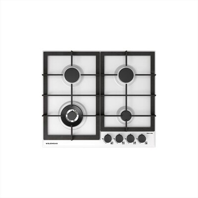 GLEM GAS - Piano cottura a gas GTP64THWH 58,5cm-Bianco opaco