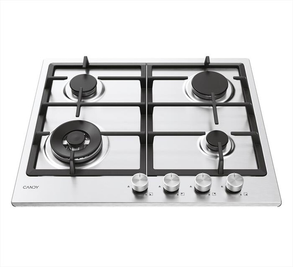 Immagine del prodotto CANDY - Piano cottura gas CHG6BF4WTX 59,5 cm-Acciaio inox