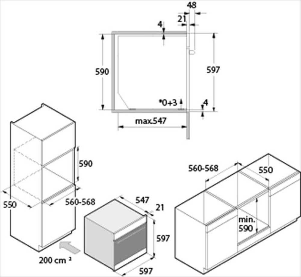 Immagine del prodotto ASKO - Forno incasso elettrico OP 8664 S Classe A+-Acciaio