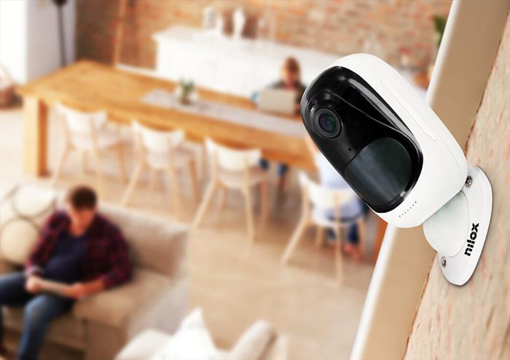 "NILOX - Smart Security-bianco"