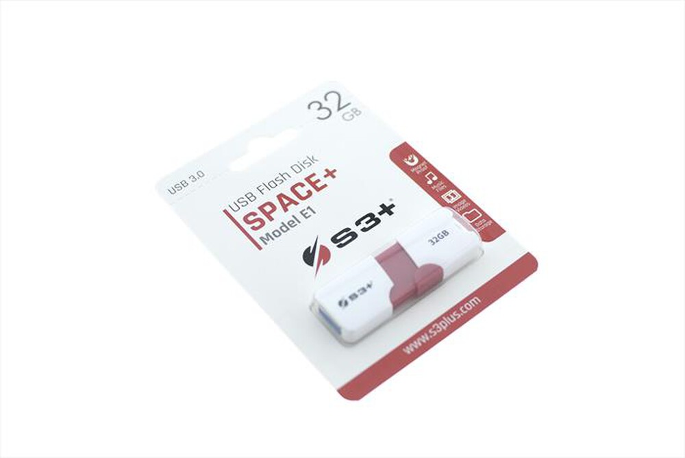 "S3+ - S3PD3003032BK-R-Bianco/Rosso"
