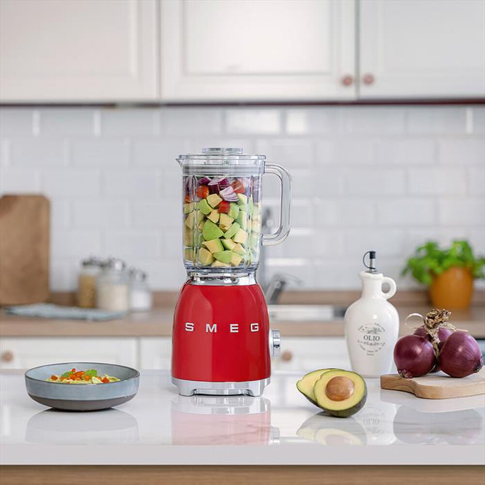 "SMEG - Frullatore da Tavolo 50's Style BLF03RDEU-Rosso"
