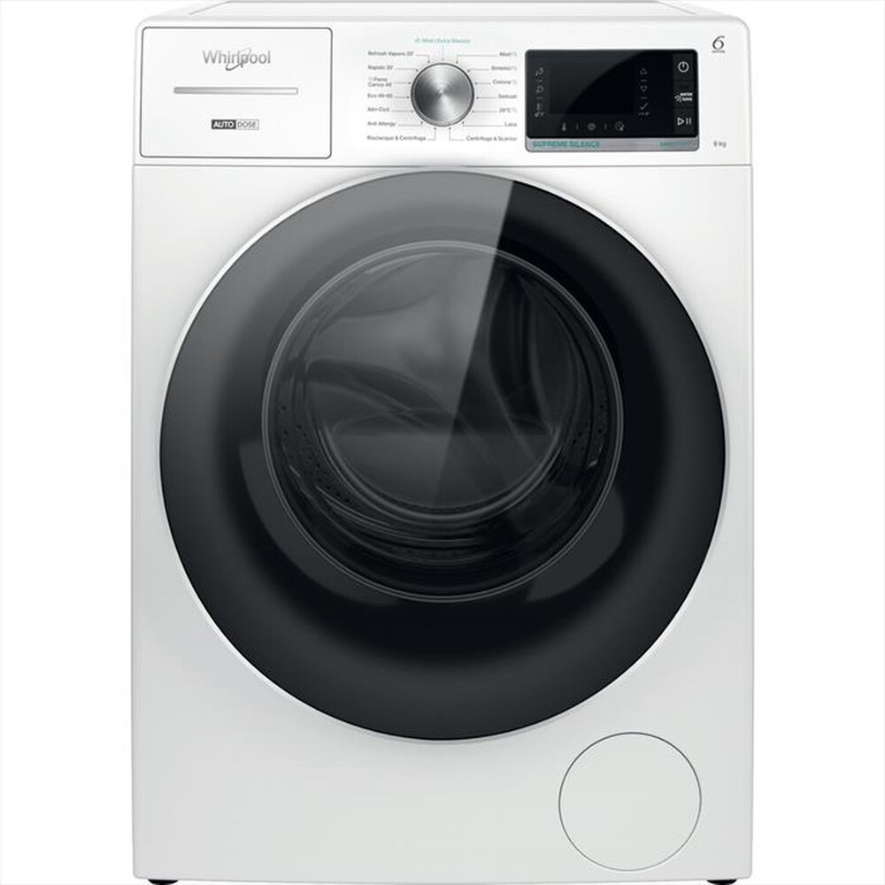 Immagine del prodotto WHIRLPOOL - Lavatrice SUPREME SILENCE W8 W946WR IT 9 Kg - A-Bianco