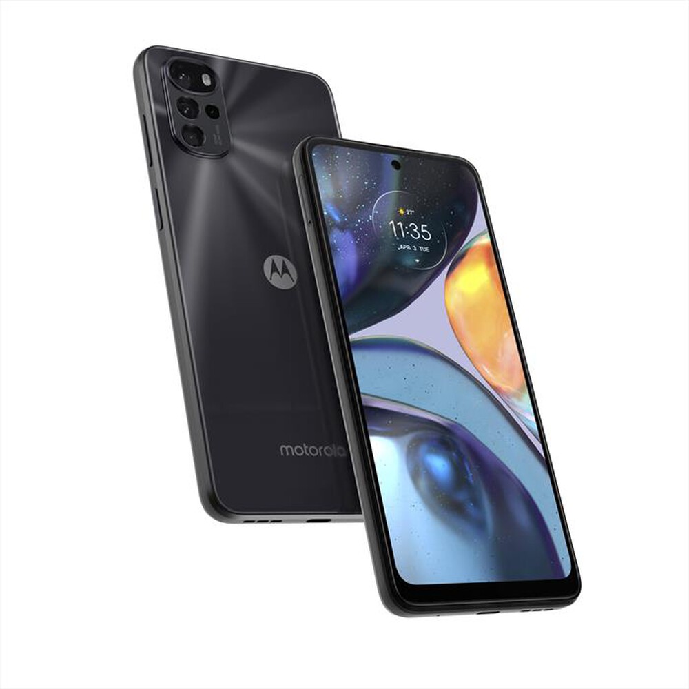 "MOTOROLA - MOTO G22-Cosmic Black"