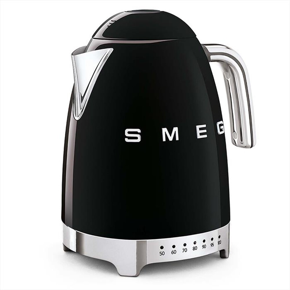 "SMEG - Bollitore a più Temperature 50's Style – KLF04BLEU-NERO"