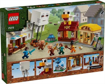 LEGO - MINECRAFT Attacco al villaggio del Ghast - 21273-Multicolore
