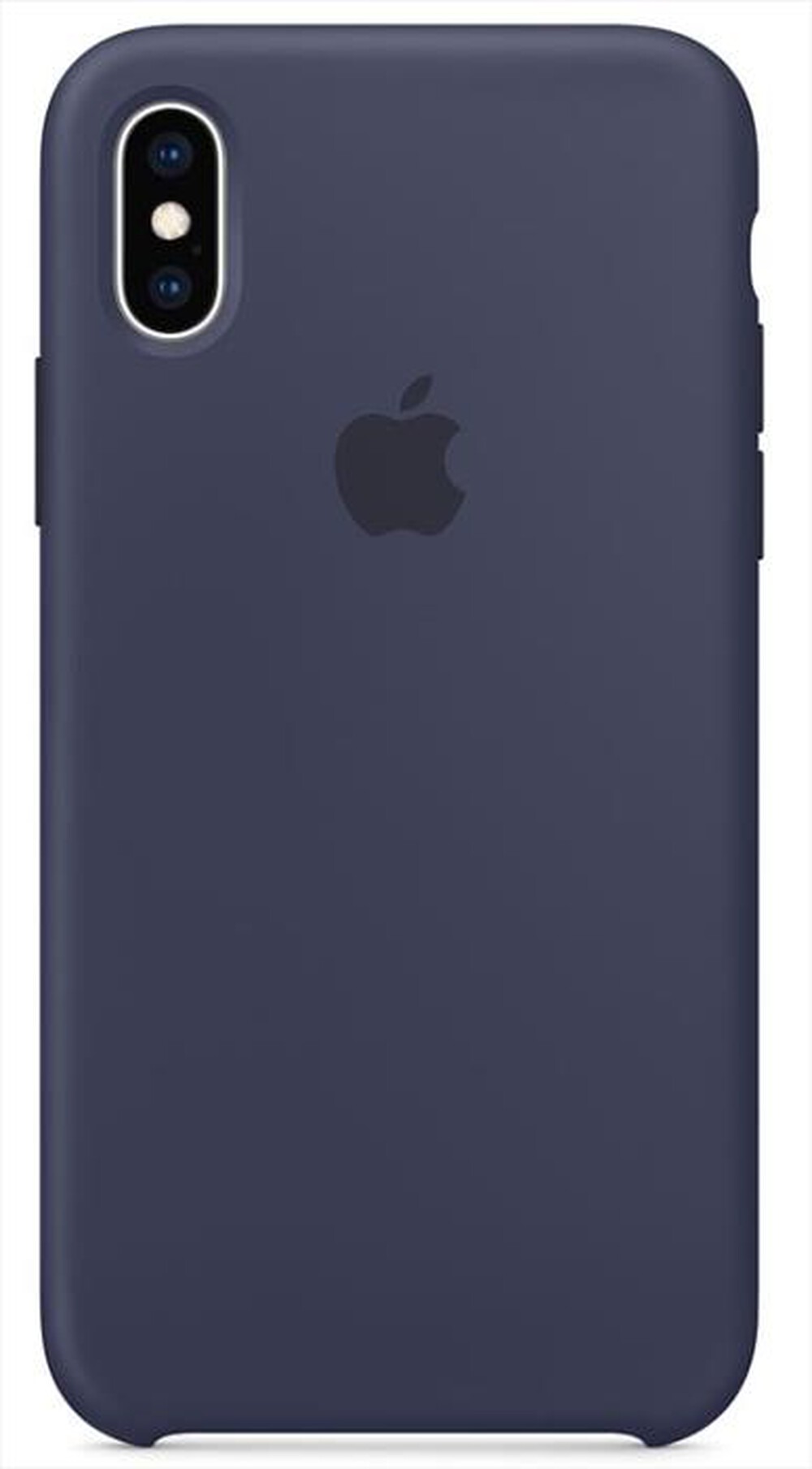 "APPLE - Custodia in silicone per iPhone XS MAX-Blu Notte"