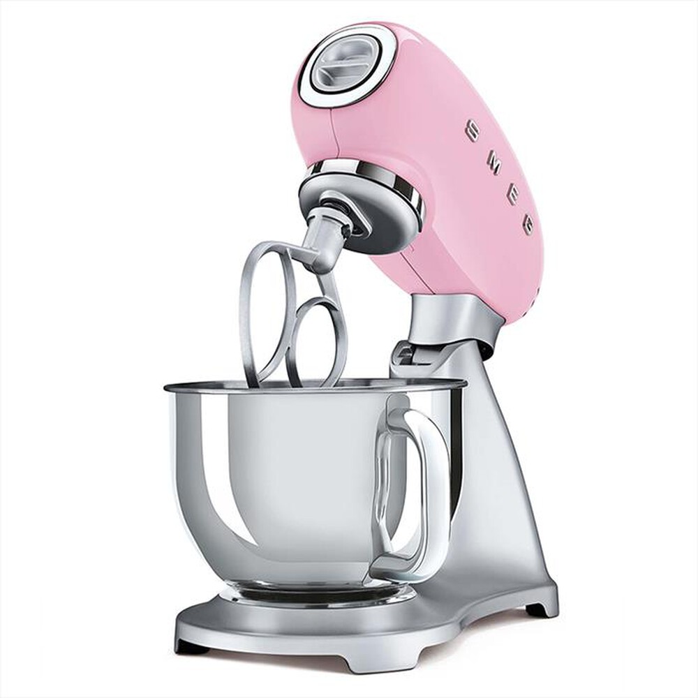 "SMEG - Impastatrice Standard 50's Style – SMF02PKEU-ROSA"