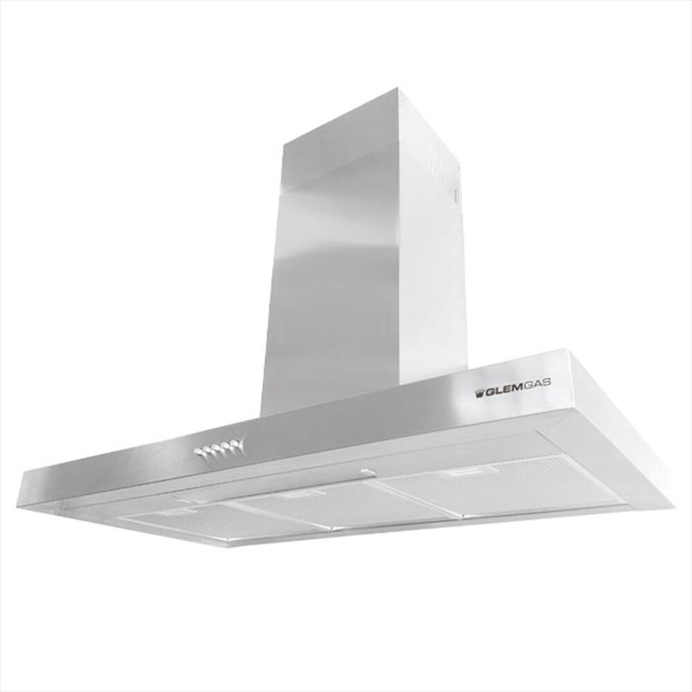 "GLEM GAS - Cappa a parete GHB986IXA Classe A-INOX"