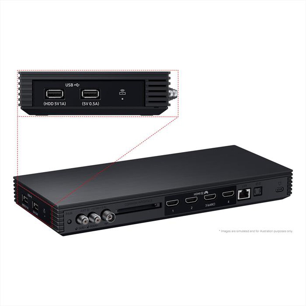 "SAMSUNG - QE65QN990FTXZT-Graphite Black"