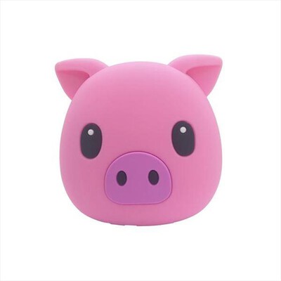 CELLY - PBPIG2200PK - PB 2200 EMOJI PIG-Rosa/Plastica