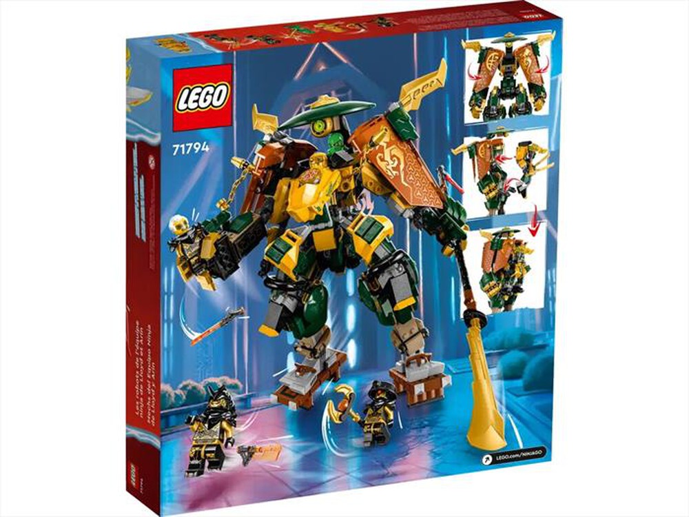 Immagine del prodotto LEGO - NINJAGO Team Mech Ninja di Lloyd e Arin - 71794