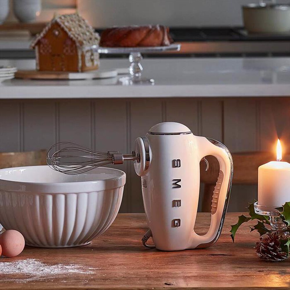 "SMEG - Sbattitore 50's Style – HMF01CREU-Panna"