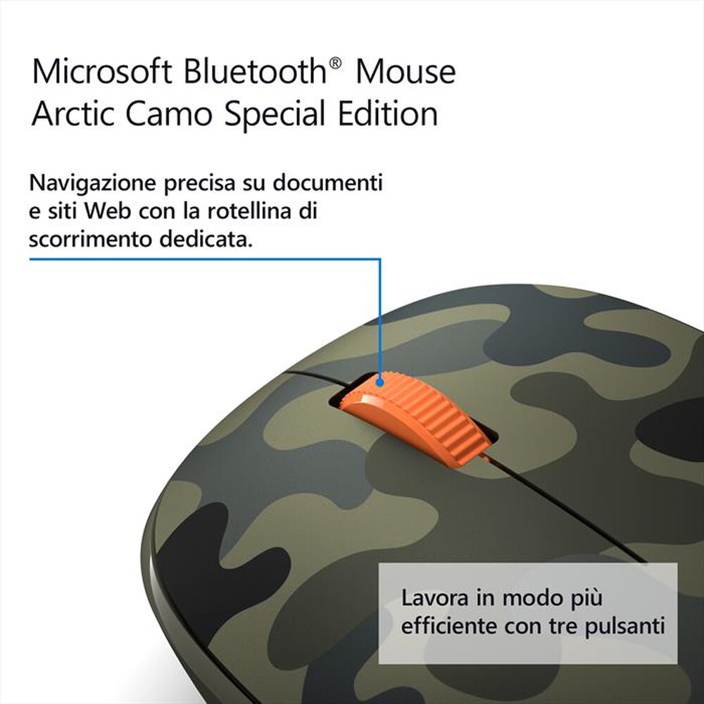 "MICROSOFT - BLUETOOTH MOUSE FOREST-Forest Camo"