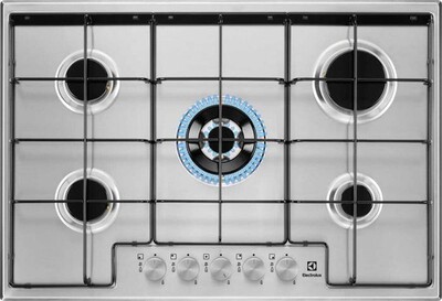ELECTROLUX - Piano cottura a gas EGS7534X 0cm-Inox