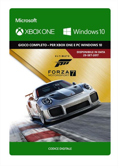 MICROSOFT - Forza Motorsport 7 Ultimate Edit - XBoxOne-PC - 