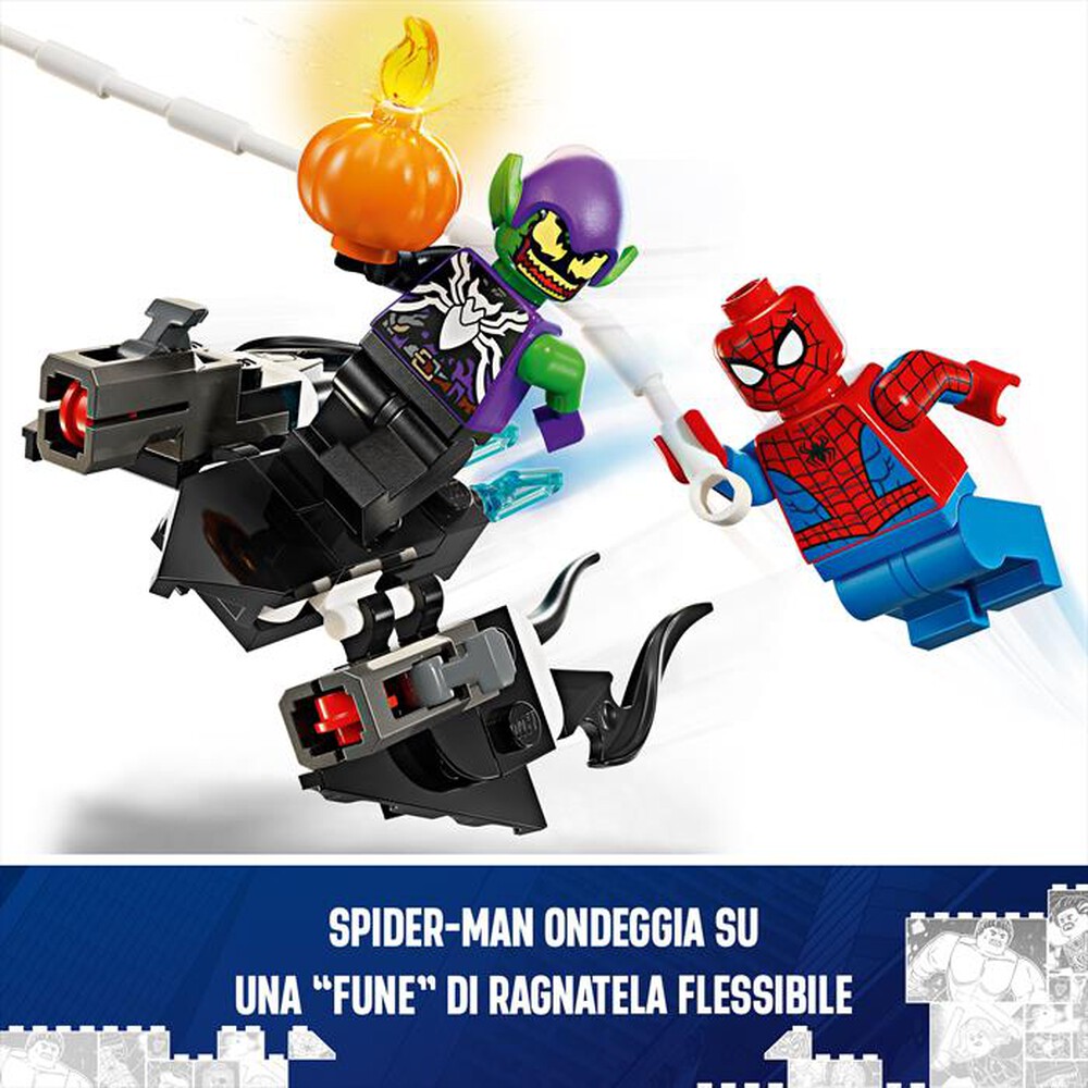 Immagine del prodotto LEGO - SUPER HEROES Auto Spider-Man e Venom Goblin 76279