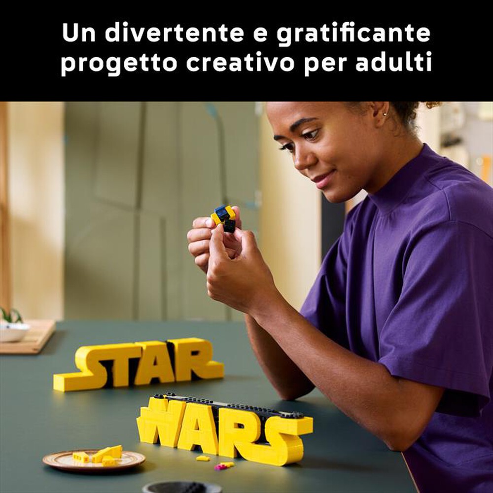"LEGO - STAR WARS Logo Star Wars in mattoncini - 75407"
