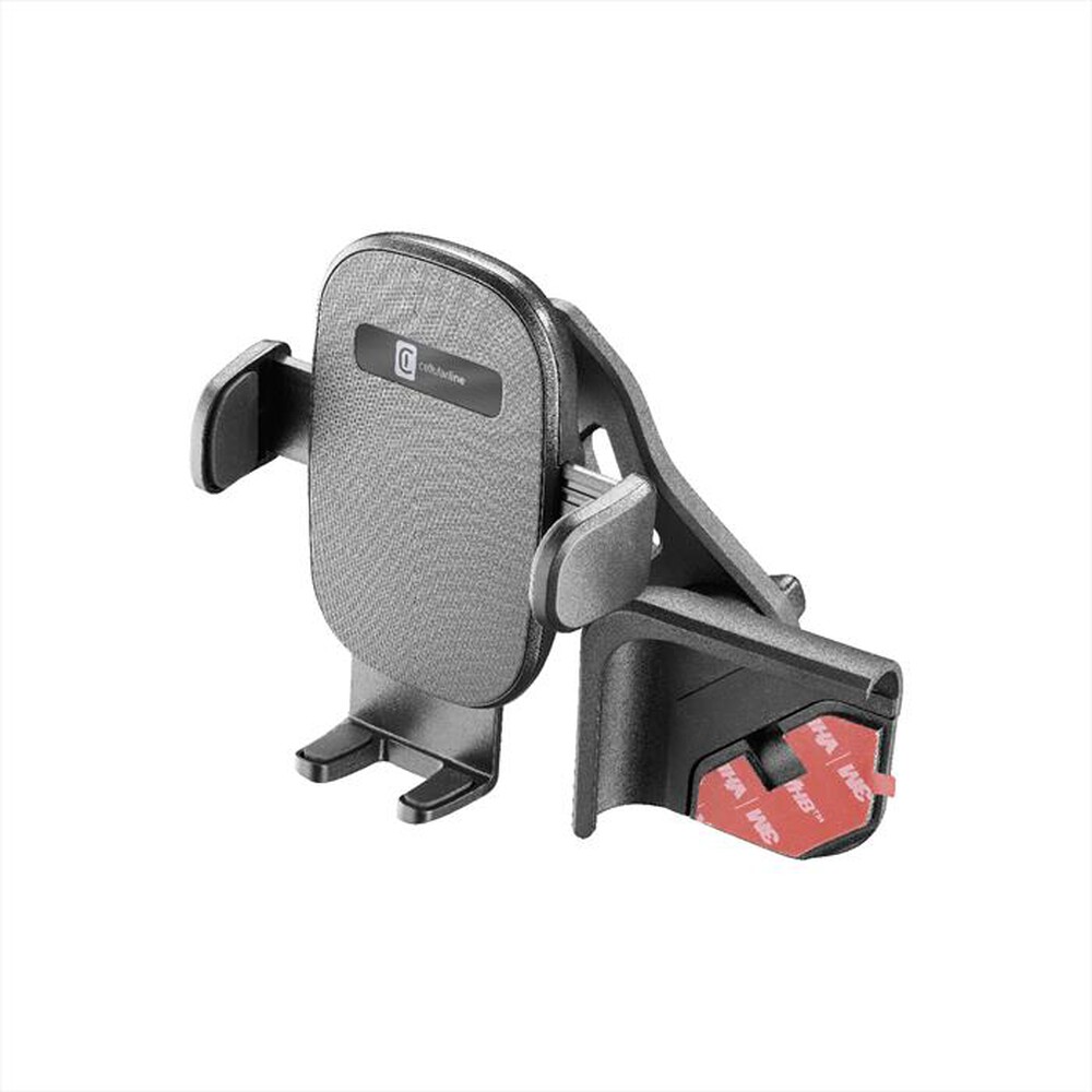 "CELLULARLINE - Supporto smartphone HUG SCREEN - TESLA CAR HOLDER-Black"