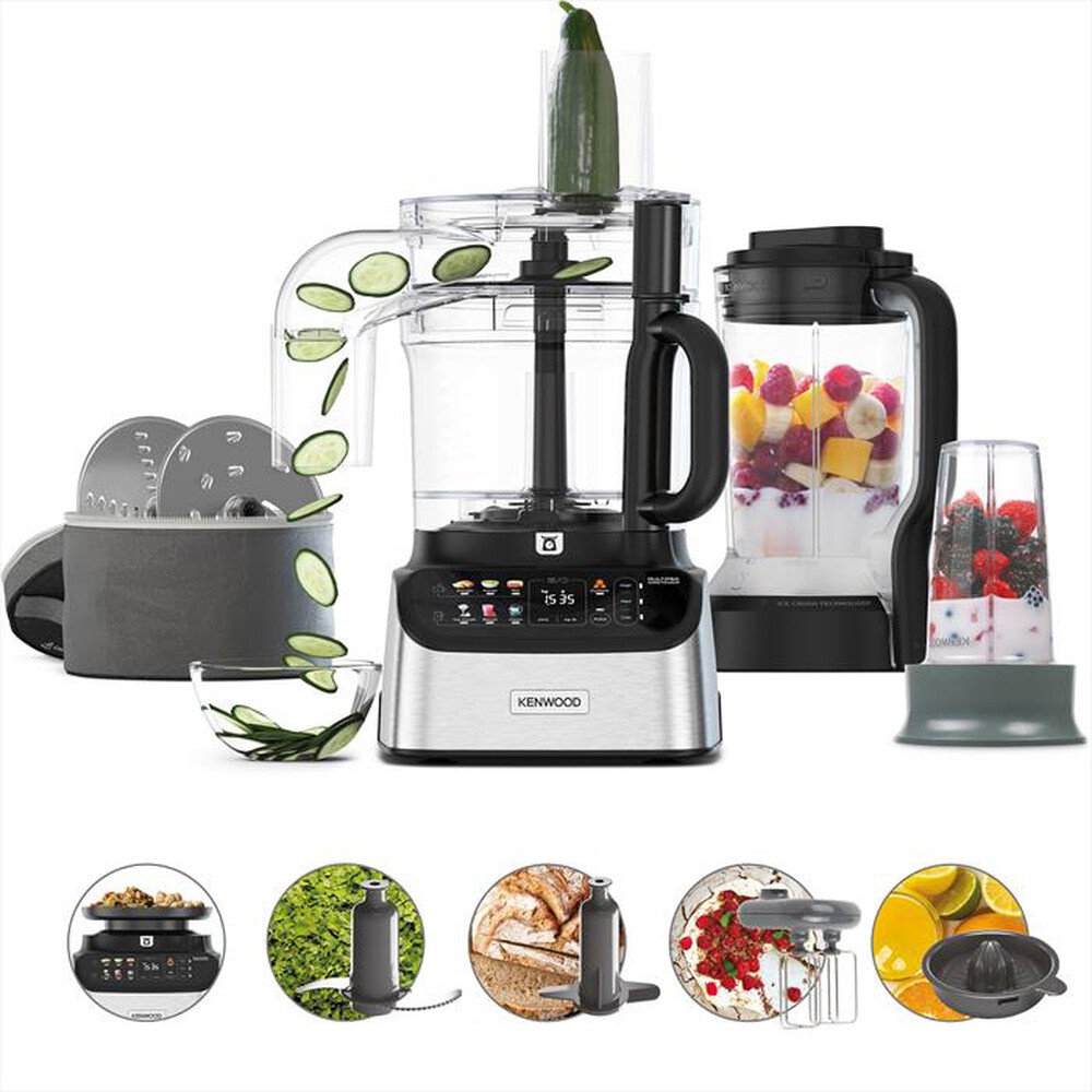 "KENWOOD. - Robot da cucina FDM73.850SS-Grigio"