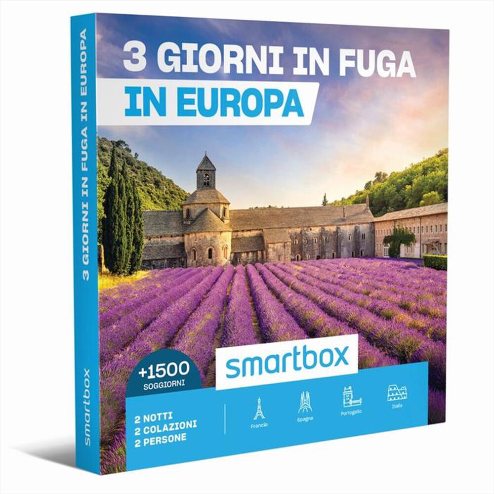 Immagine del prodotto SMARTBOX - 3 GIORNI IN FUGA IN EUROPA-STAY