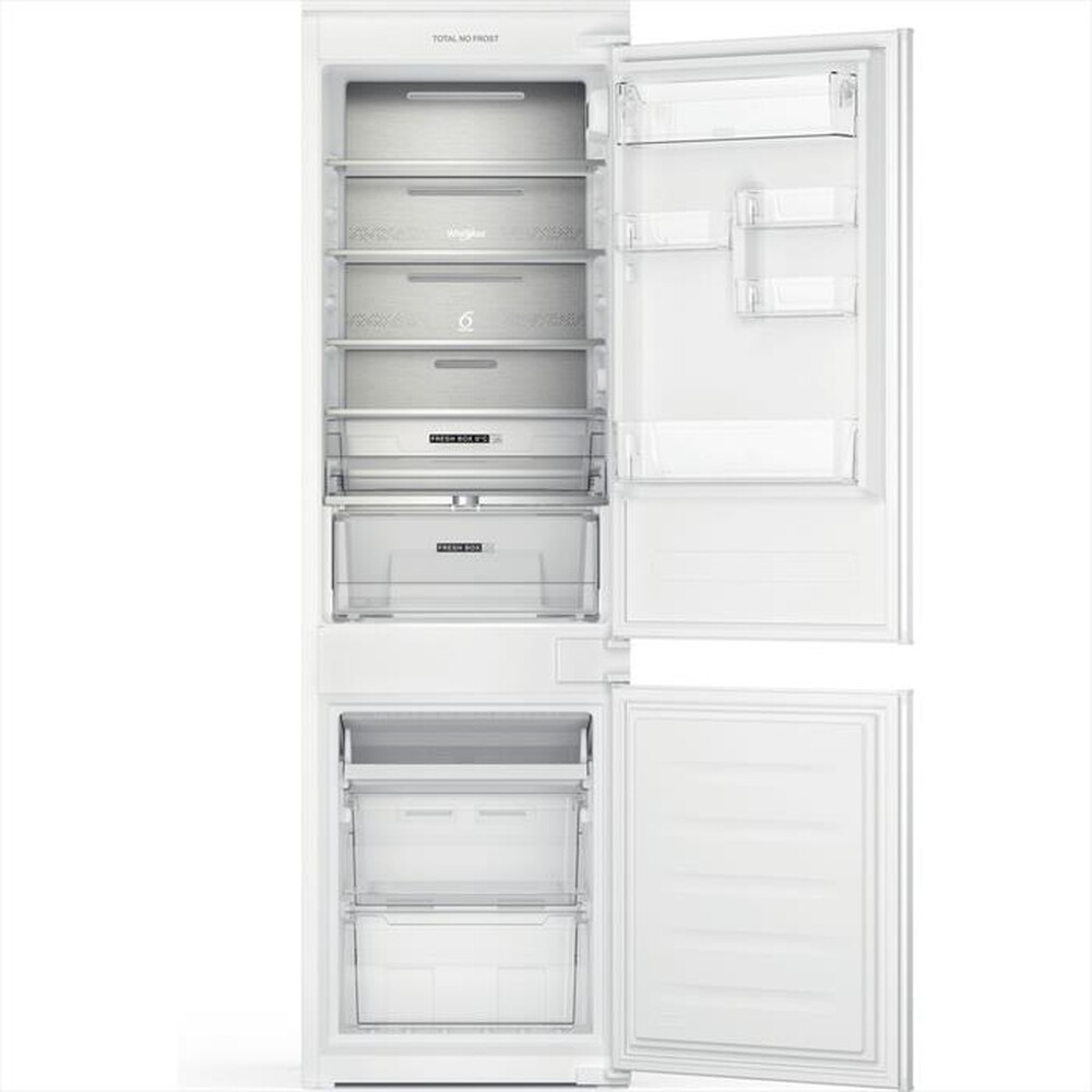 "WHIRLPOOL - Frigorifero combinato WHC18 T132 Classe E 250 lt-Bianco"