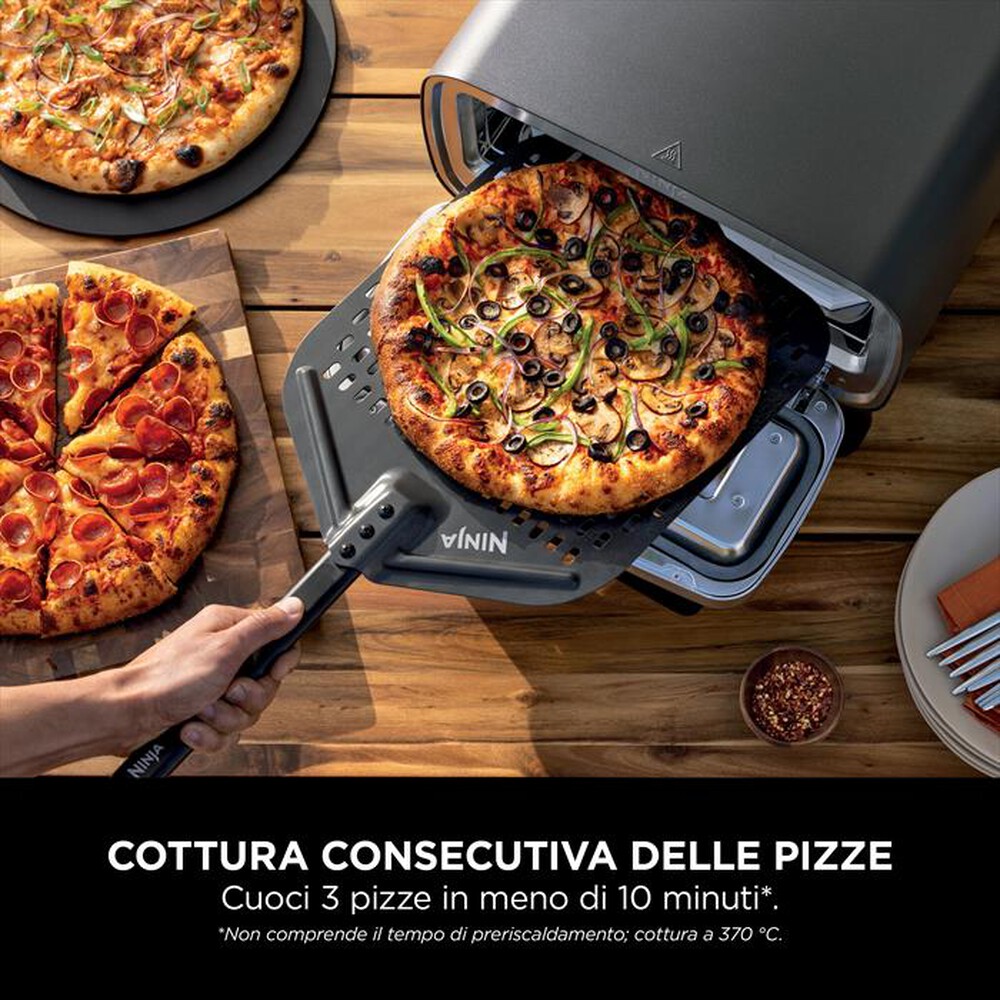 Immagine del prodotto NINJA - FORNO ELETTRICO DA ESTERNO ARTISAN-Mattone / Alluminio