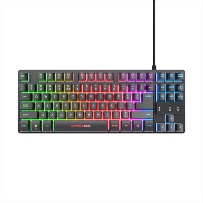 TRUST - GXT833 THADO TKL KEYBOARD IT-Black - Illuminated