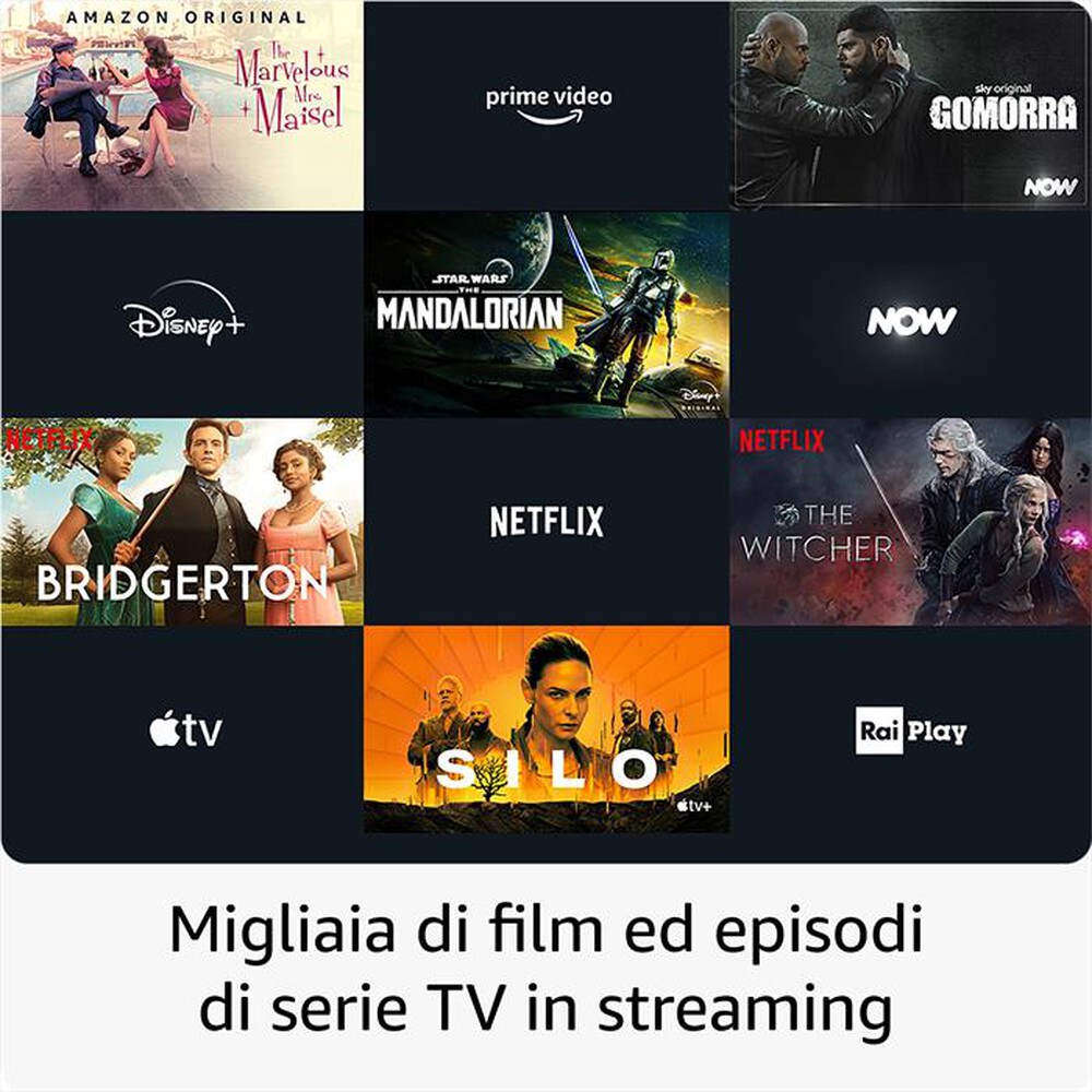 "AMAZON - NUOVO FIRE TV 4K MAX-Nero"