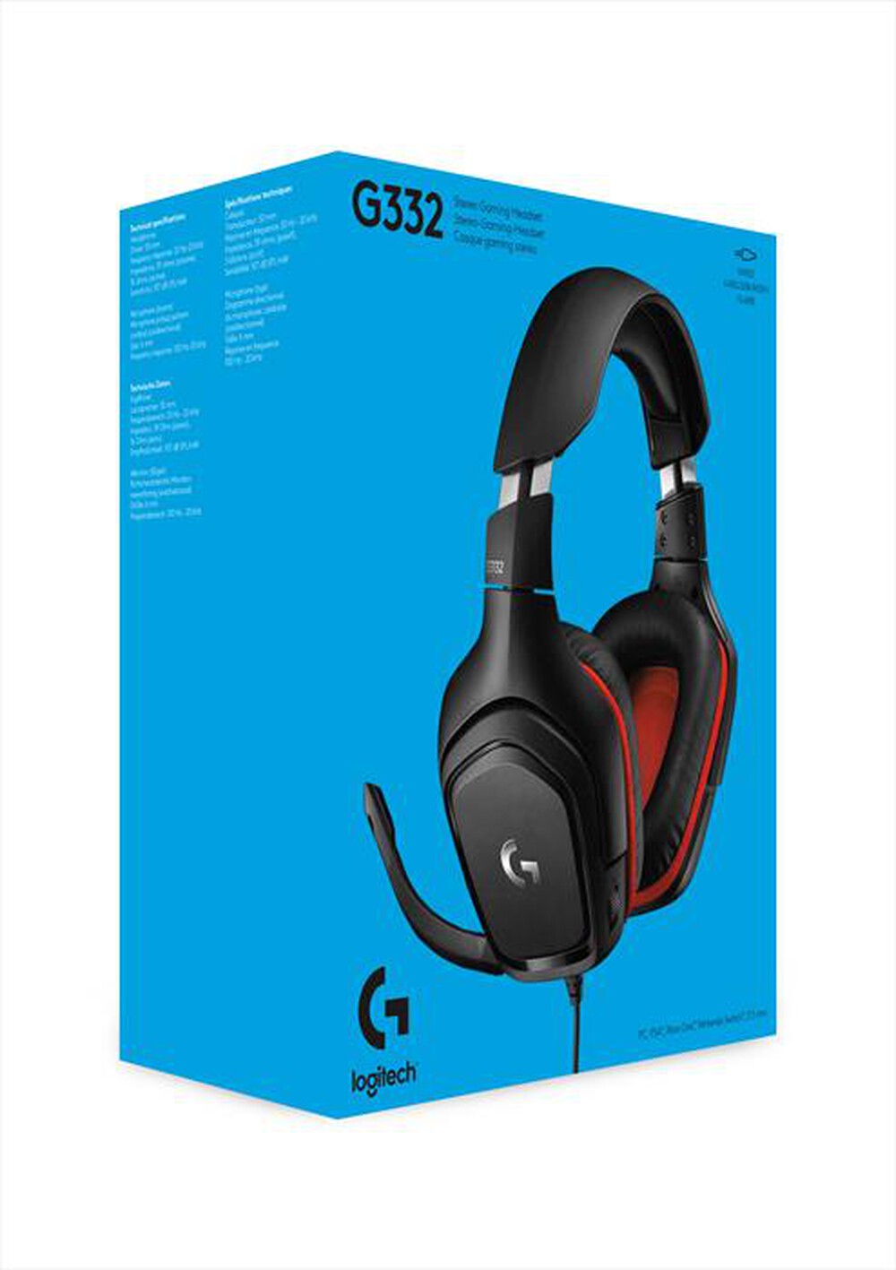 "LOGITECH - G332-Nero"