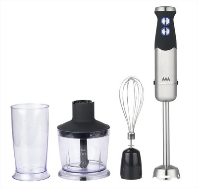AAAMAZE - FRULLATORE AD IMMERSIONE CON ACCESSORI AMHA0020-Acciaio