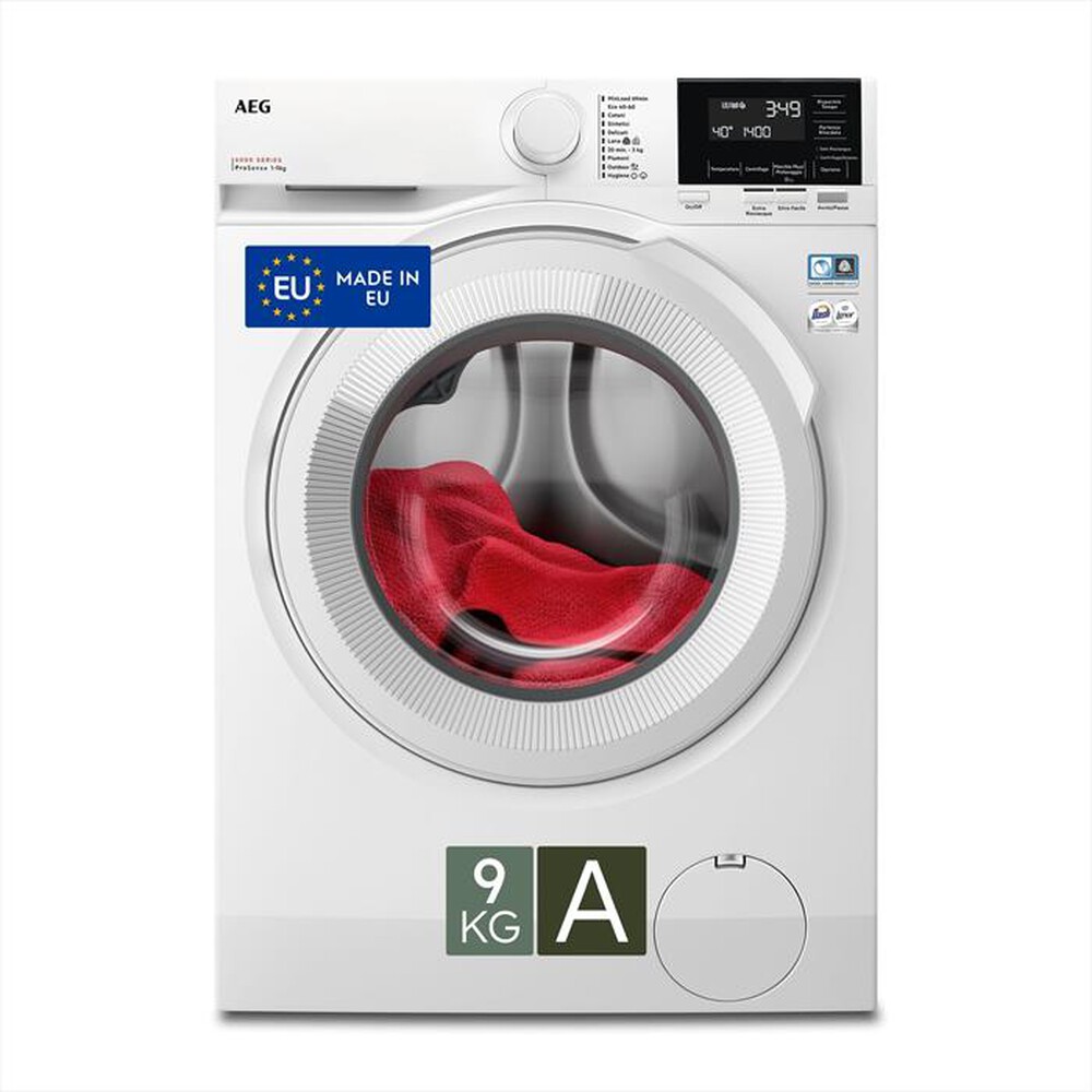Immagine del prodotto AEG - Lavatrice LR6G94OW 9 Kg Classe A-Bianco