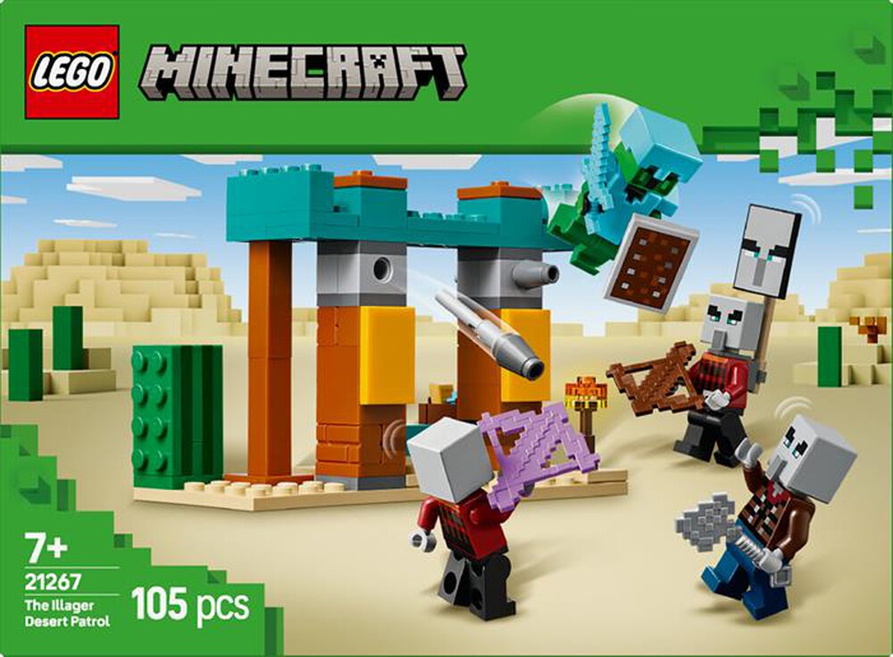 Immagine del prodotto LEGO - MINECRAFT Pattuglia nel deserto della bestia 21267
