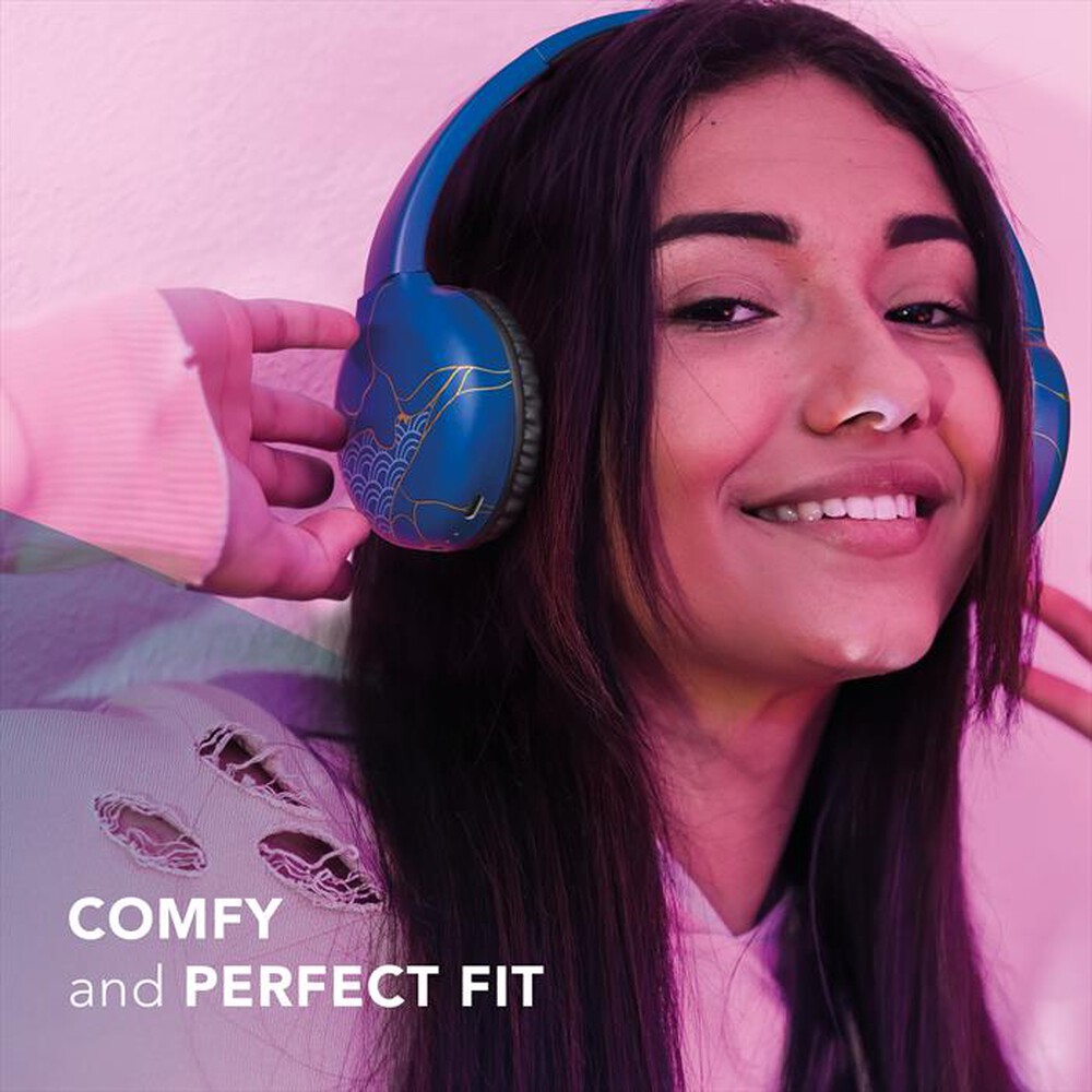 Immagine del prodotto CELLULARLINE - Cuffia wireless BTMUSICSOUNDFAN243-Blu