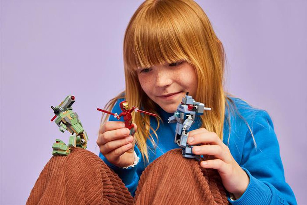 Immagine del prodotto LEGO - 76320 IRON MAN E WAR MACHINE E DRONI DI HAMMER-,