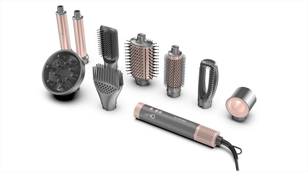 Immagine del prodotto GAMA - MULTISTYLER UNIQ FLOW 9 ACCESSORI-grigio e rosa