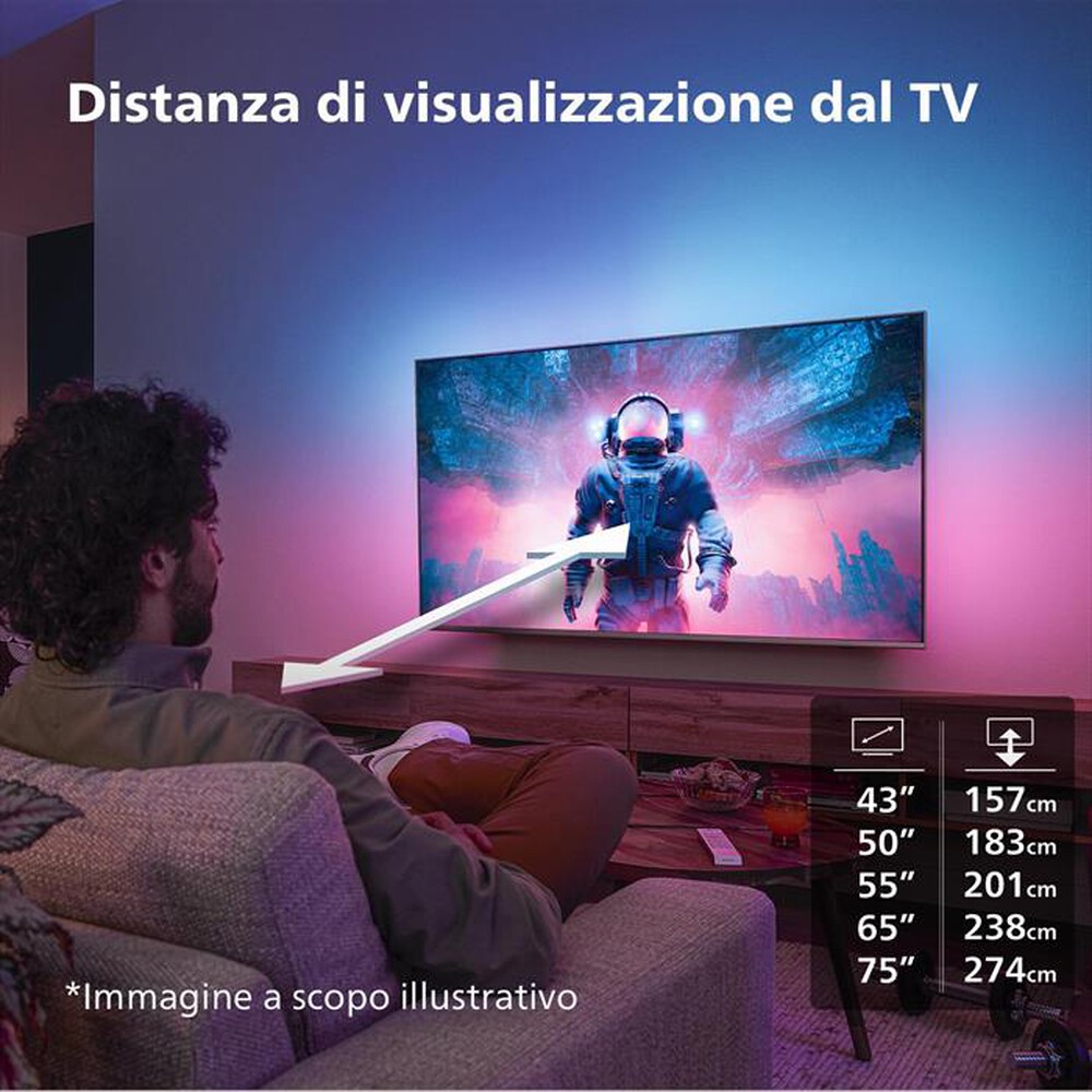 Immagine del prodotto PHILIPS - Smart TV LED UHD 4K 55" 55PUS8319/12