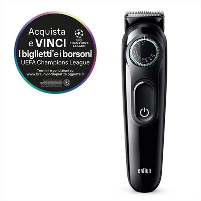 BRAUN - Regolabarba BT3411-Nero