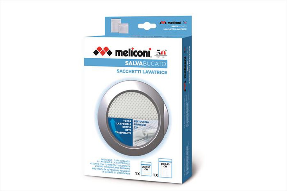 Immagine del prodotto MELICONI - SALVABUCATO SACCHETTI Sacchetti per lavatrice-Tessuto Bianco