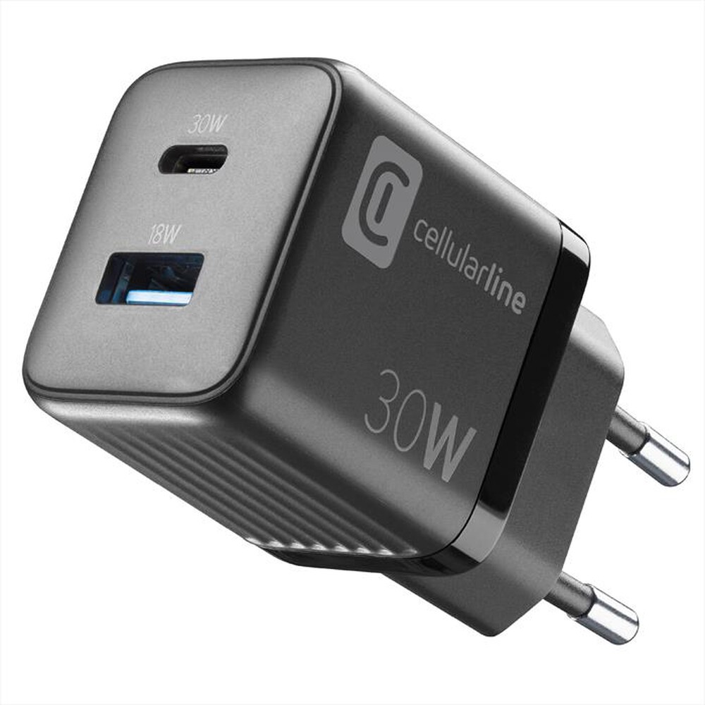 Immagine del prodotto CELLULARLINE - Carica batterie ACHUSBGAN2PD30WK-Nero